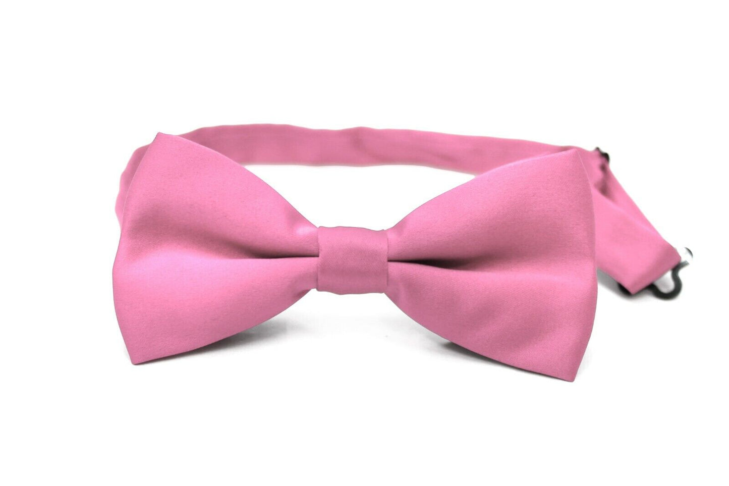 Classic Mens Womens Clip-On Banded Bow Tie Pre Tied Plain Dickie Bowtie