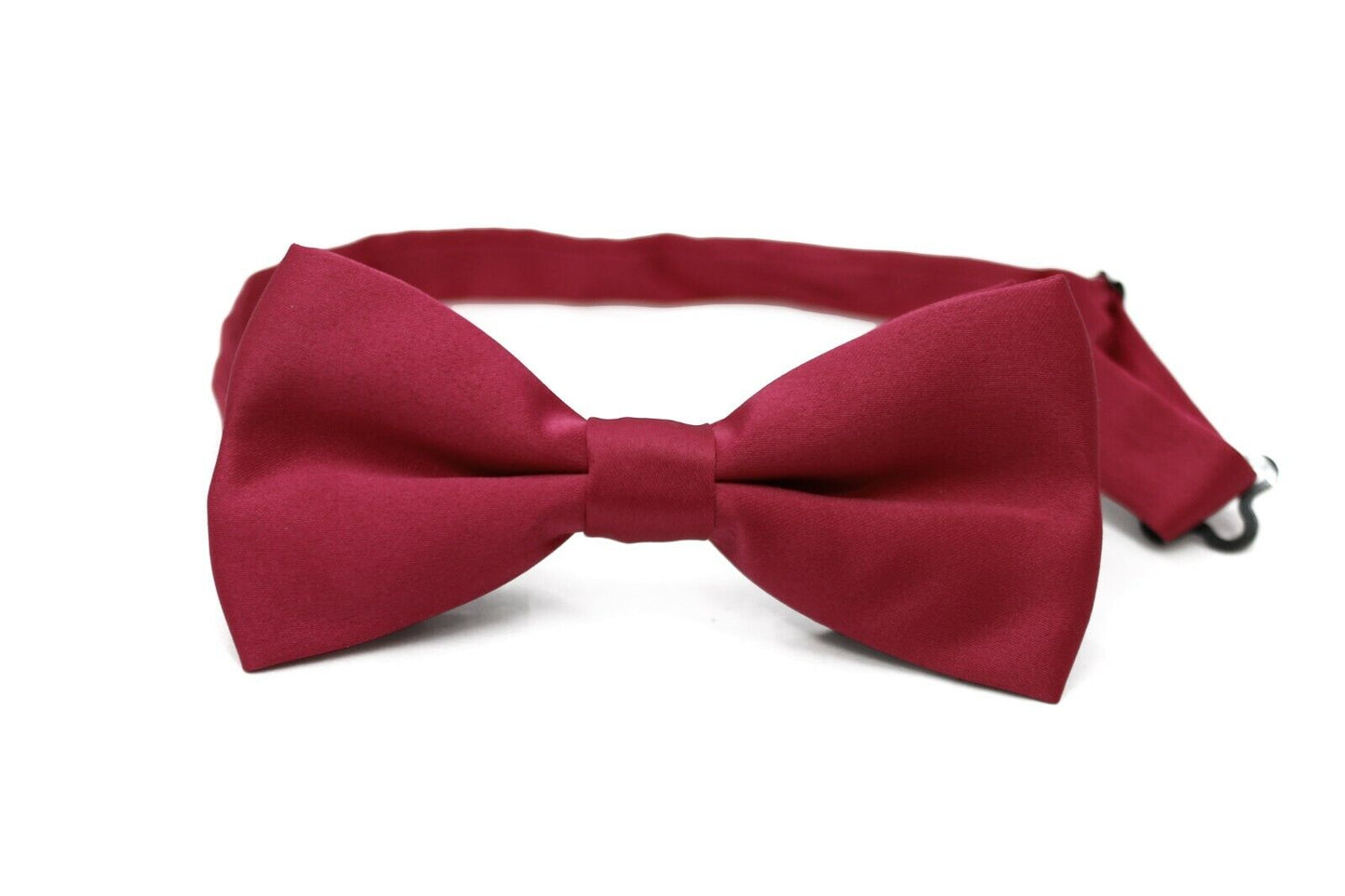 Classic Mens Womens Clip-On Banded Bow Tie Pre Tied Plain Dickie Bowtie