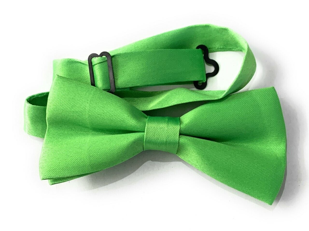 Classic Mens Womens Clip-On Banded Bow Tie Pre Tied Plain Dickie Bowtie