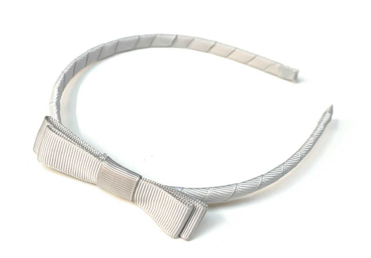 Classic Girls Children's Hair Bow Alice Band Headband Handmade School