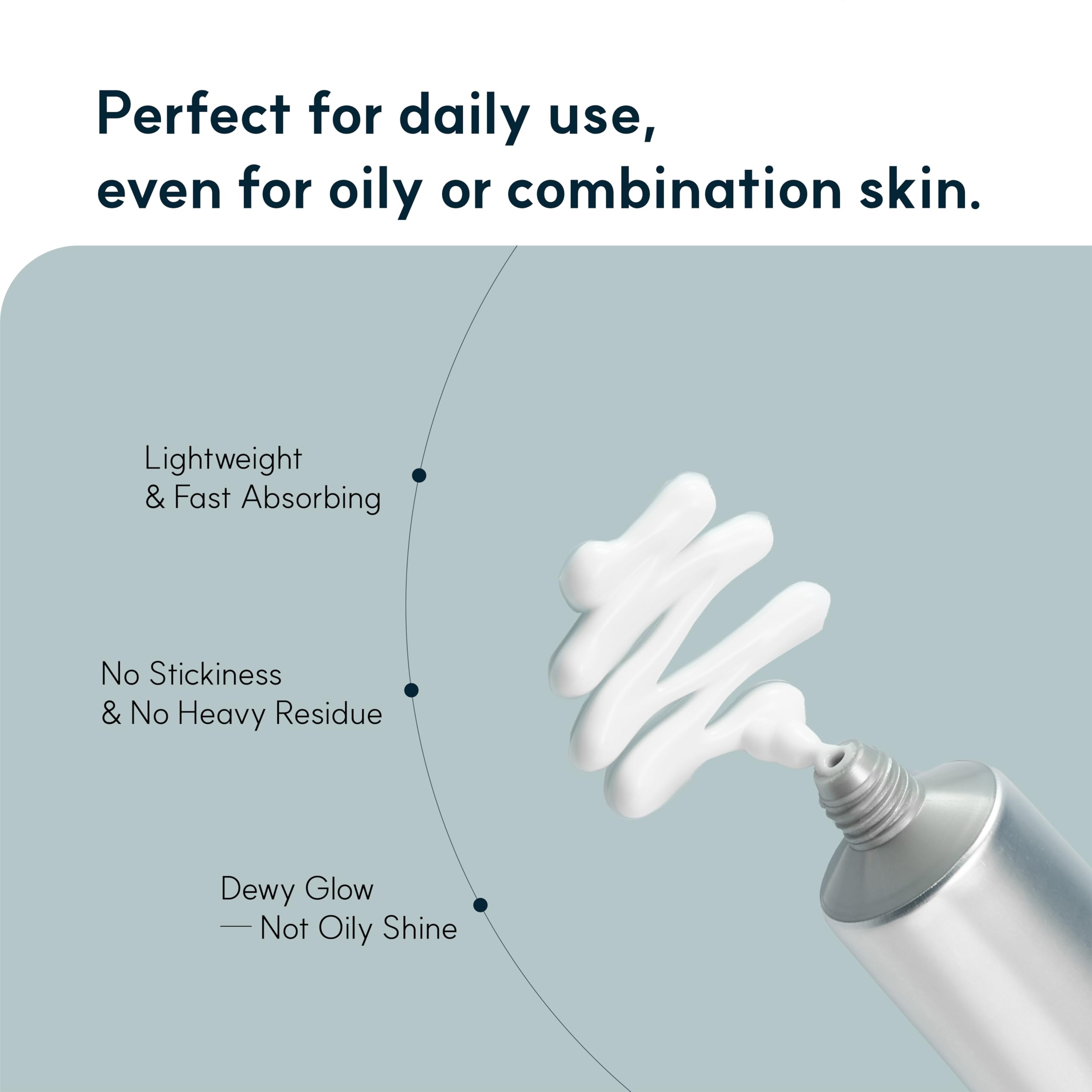 S.NATURE AQUA SQUALANE MOISTURIZING CREAM | Hydrating Face Moisturizer for Dry & Sensitive Skin, 150,000 ppm Squalane, Pore Care (80 ml)