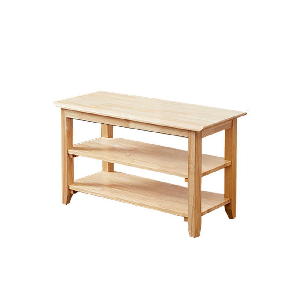 S1412 Shoe Storage Bench, Oak