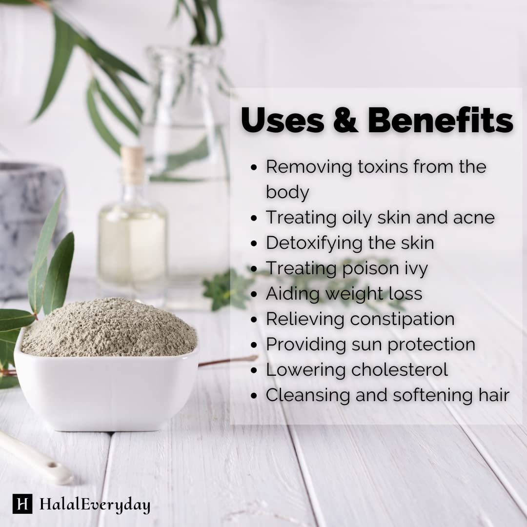 SAAQIN Bentonite Clay (Cosmetic Grade) 5 Lb – Bulk Bentonite Clay for Soap, Cosmetics, and Body Care