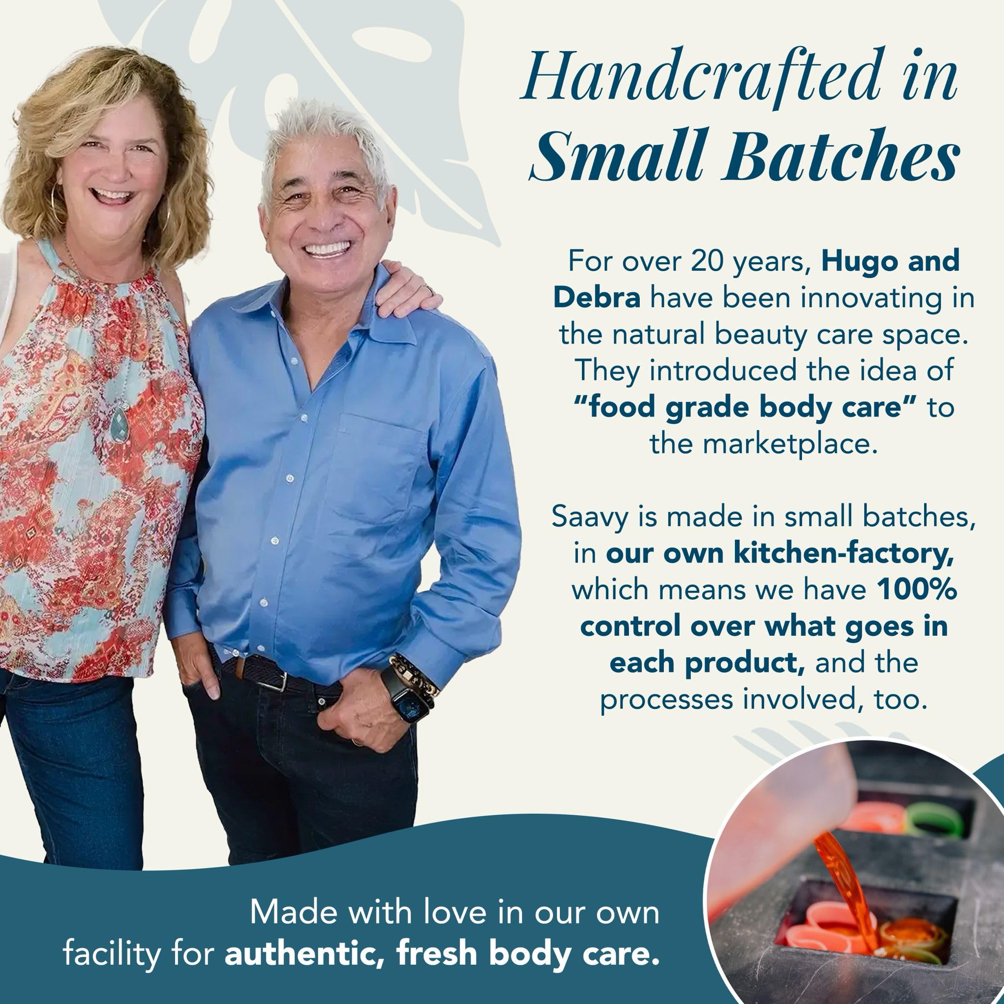 Saavy Naturals Deeply Hydrating Body Cream – Tahitian Vanilla, 2×8.5 fl oz