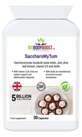 SaccharoMyTum Vegan Probiotics & Vitamin D3 | Immune Support UK