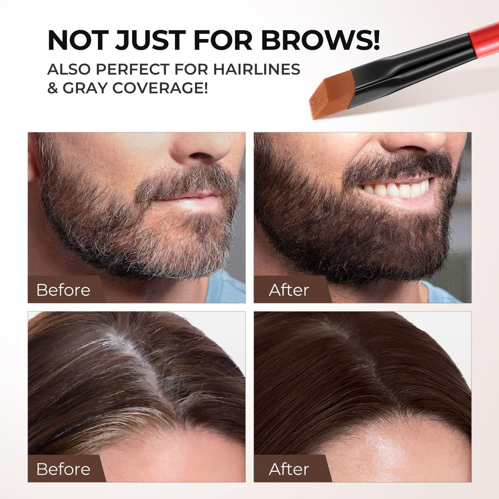 SACE LADY Eyebrow Color Kit – Long-Lasting, Waterproof, Vegan & Cruelty-Free (02 Dark Brown)