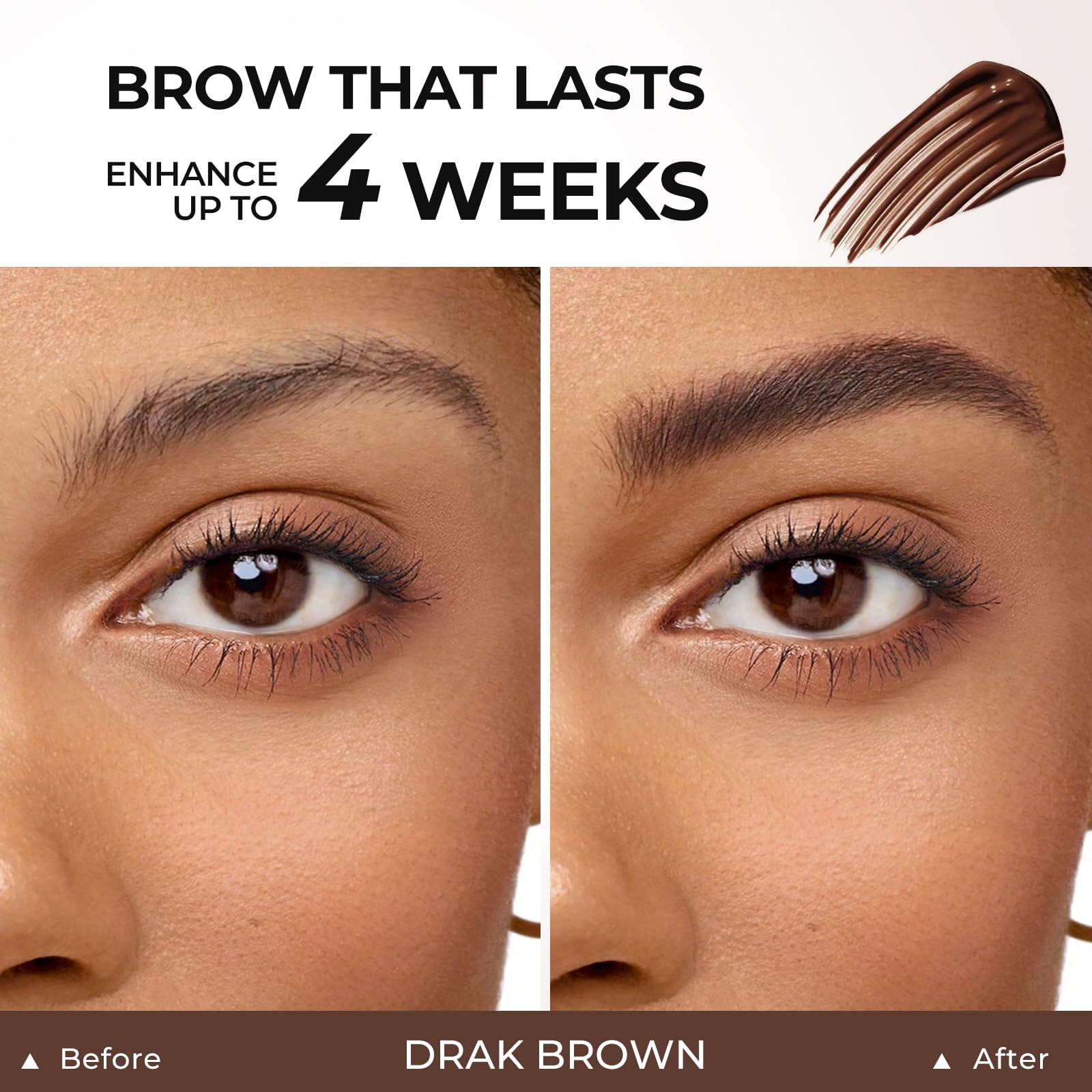 SACE LADY Eyebrow Color Kit – Long-Lasting, Waterproof, Vegan & Cruelty-Free (02 Dark Brown)