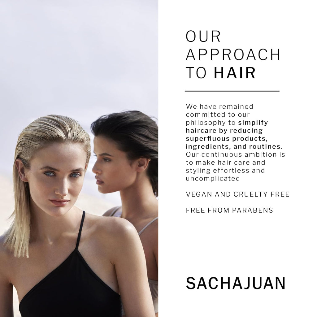 SACHAJUAN Moisturizing Shampoo & Conditioner Set | Ocean Silk Technology & Argan Oil (33.5 oz each)