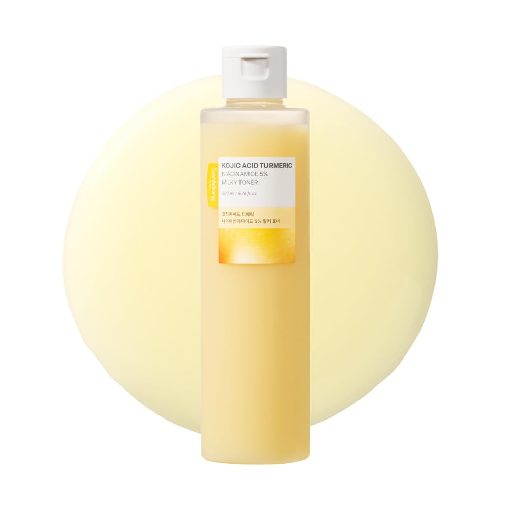 SAEKDONG SEOUL 5% Niacinamide Milky Toner with Kojic Acid & Turmeric – Dark Spots & Gentle Hydration (200ml)