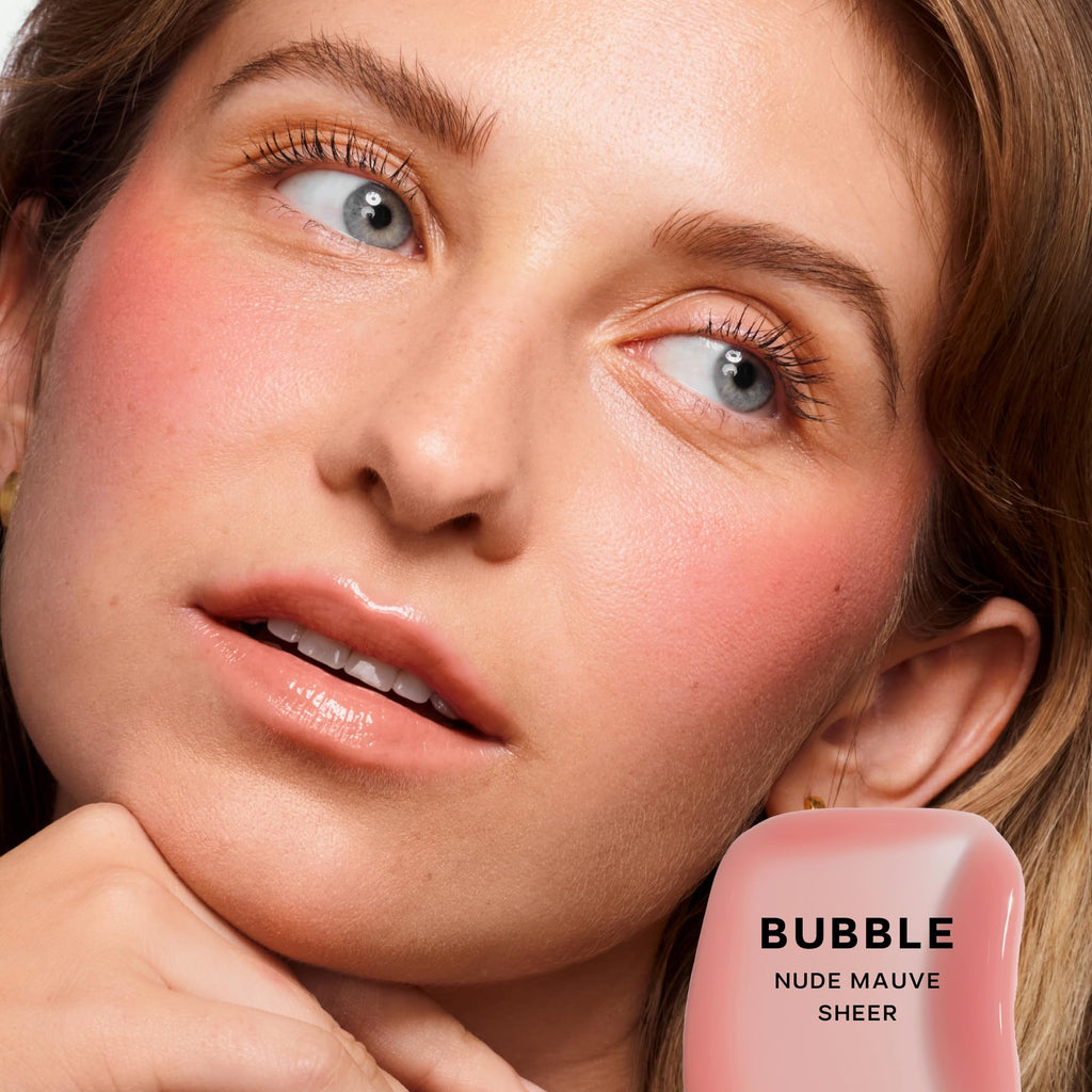 Saie Glossybounce Bubble Lip Gloss-Oil Hybrid – Hydration, Ultra Shine, Non-Sticky
