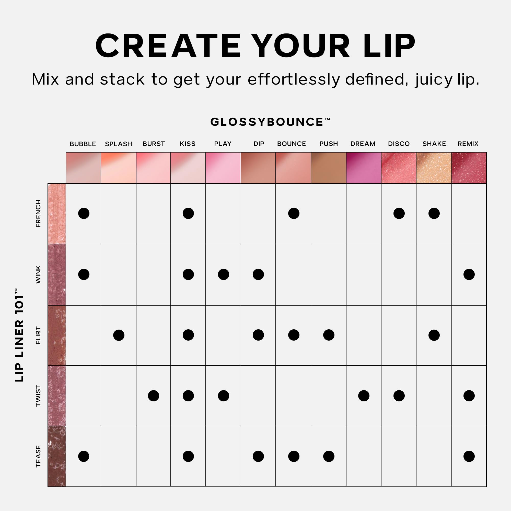 Saie Glossybounce Bubble Lip Gloss-Oil Hybrid – Hydration, Ultra Shine, Non-Sticky