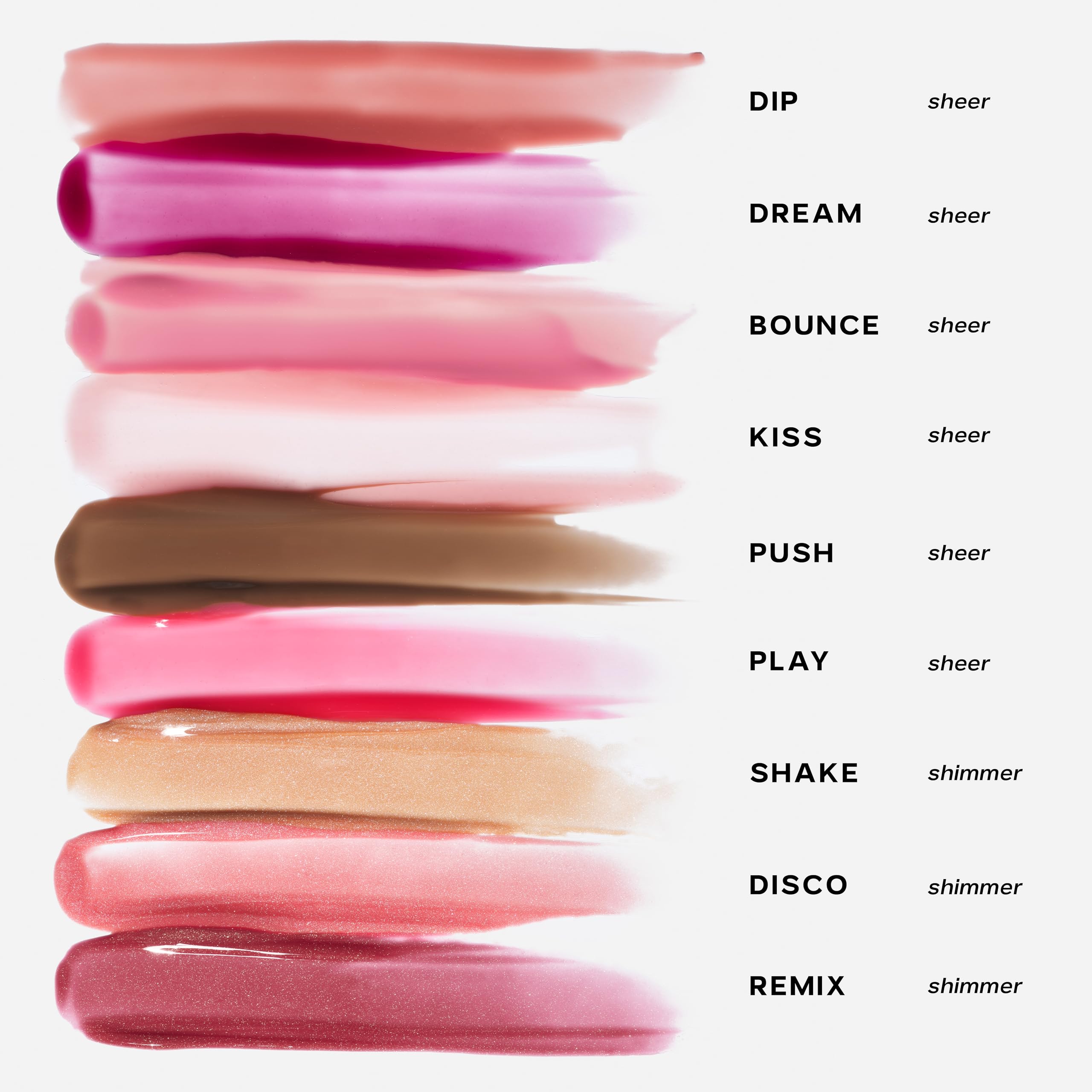 Saie Glossybounce Lip Gloss-Oil Hybrid – Hydration & Shine (Disco)