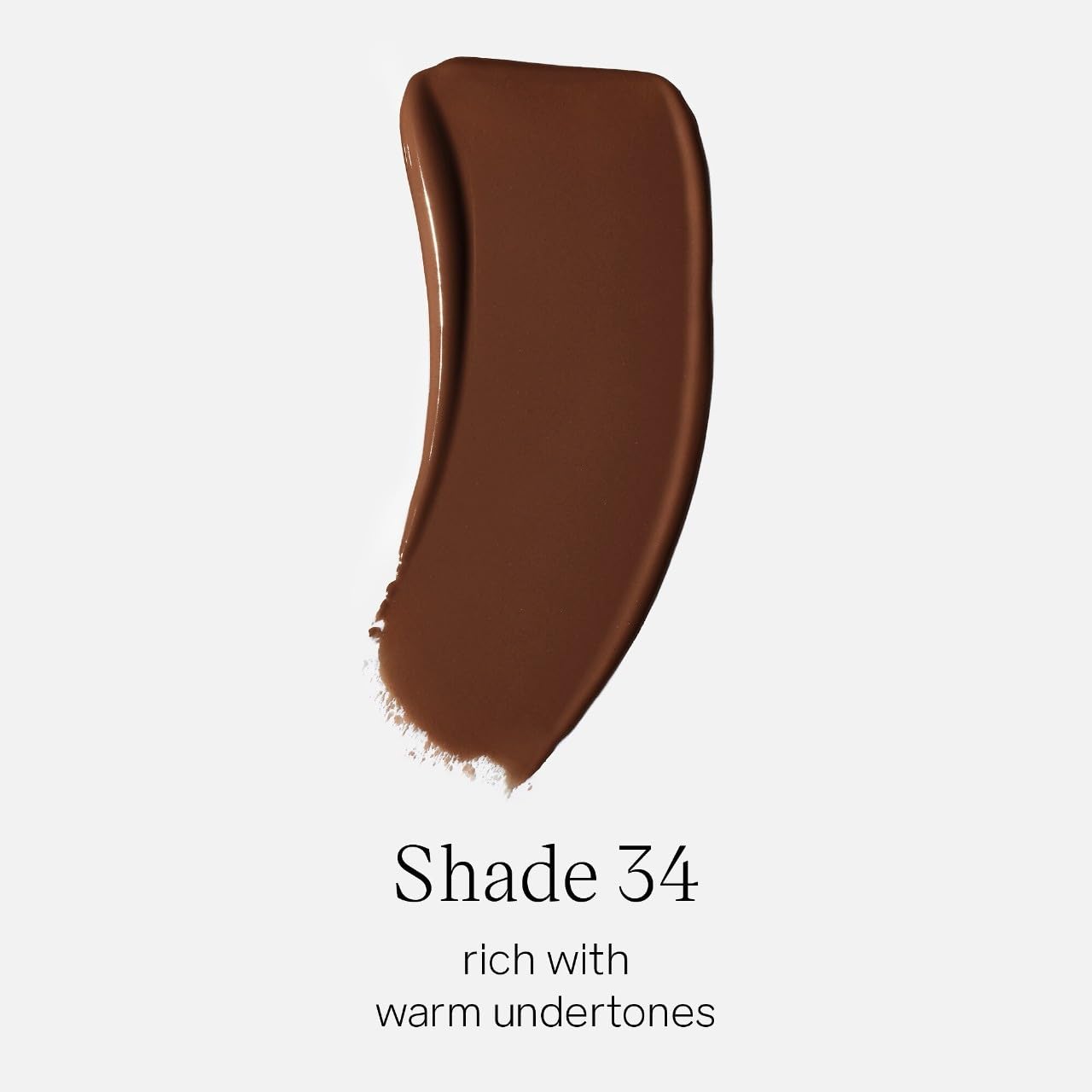 Saie Glowy Super Skin Tint – Weightless Dewy Foundation with Hyaluronic Acid (Shade 34)