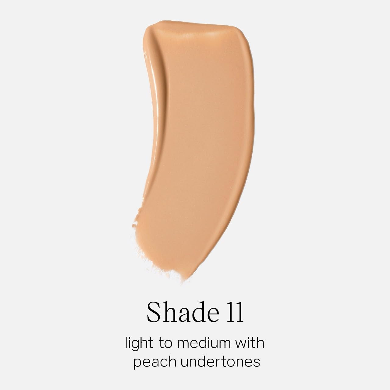 Saie Glowy Super Skin Tint Foundation Shade 11 | Weightless Dewy Coverage & Skincare Serum Hybrid