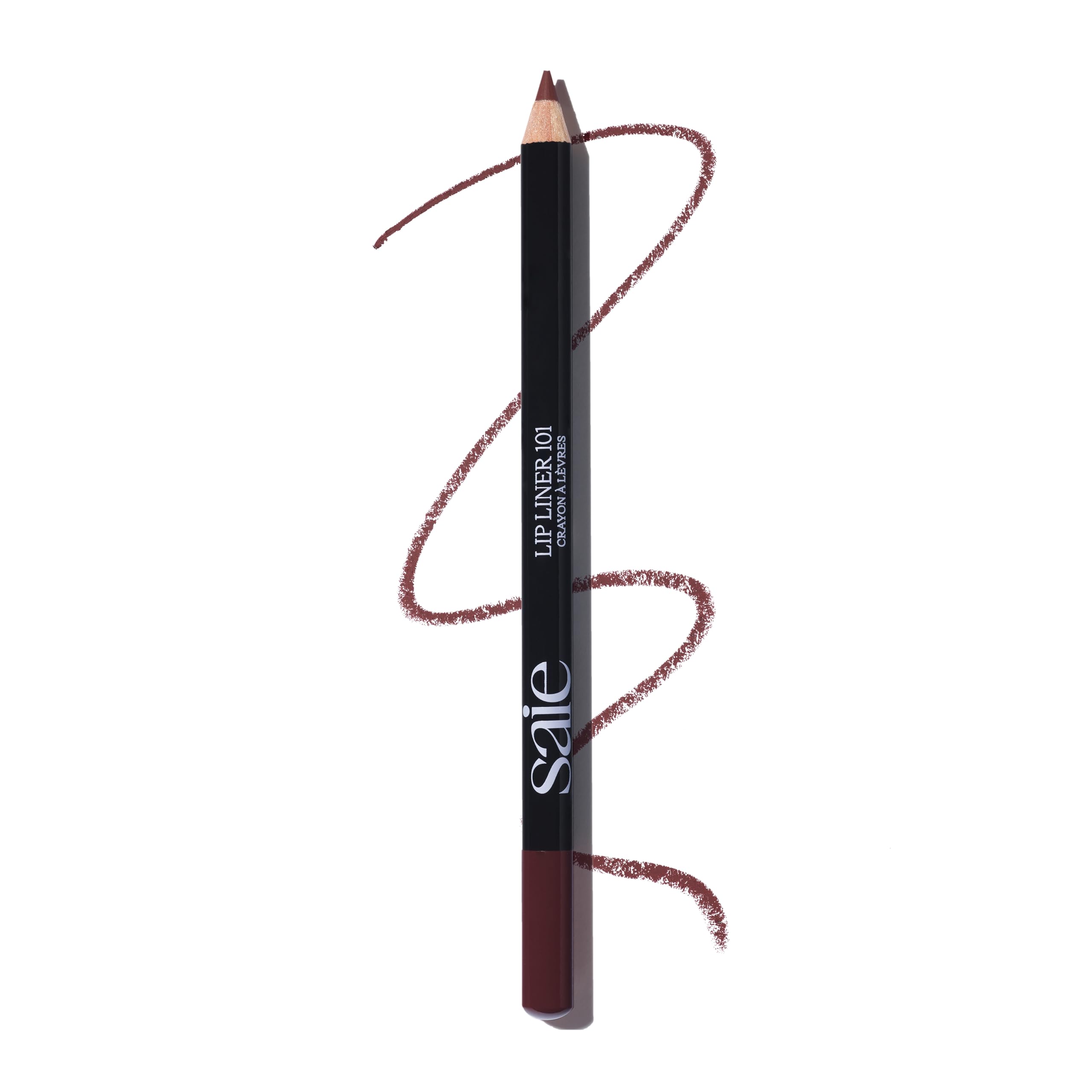 Saie Lip Liner 101 – Creamy Soft Matte Lip Pencil with Shea Butter & Jojoba Oil