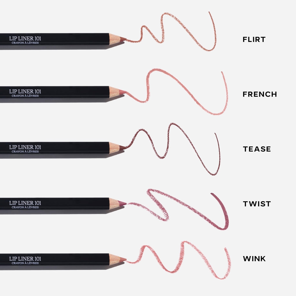 Saie Lip Liner 101 – Creamy Soft Matte Lip Pencil with Shea Butter & Jojoba Oil