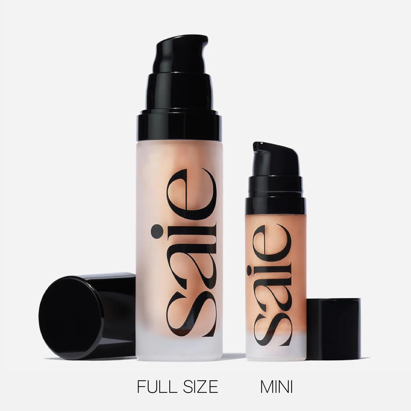 Saie Mini Glowy Super Gel Sunglow – Hydrating Primer & Illuminating Serum (0.5 oz)