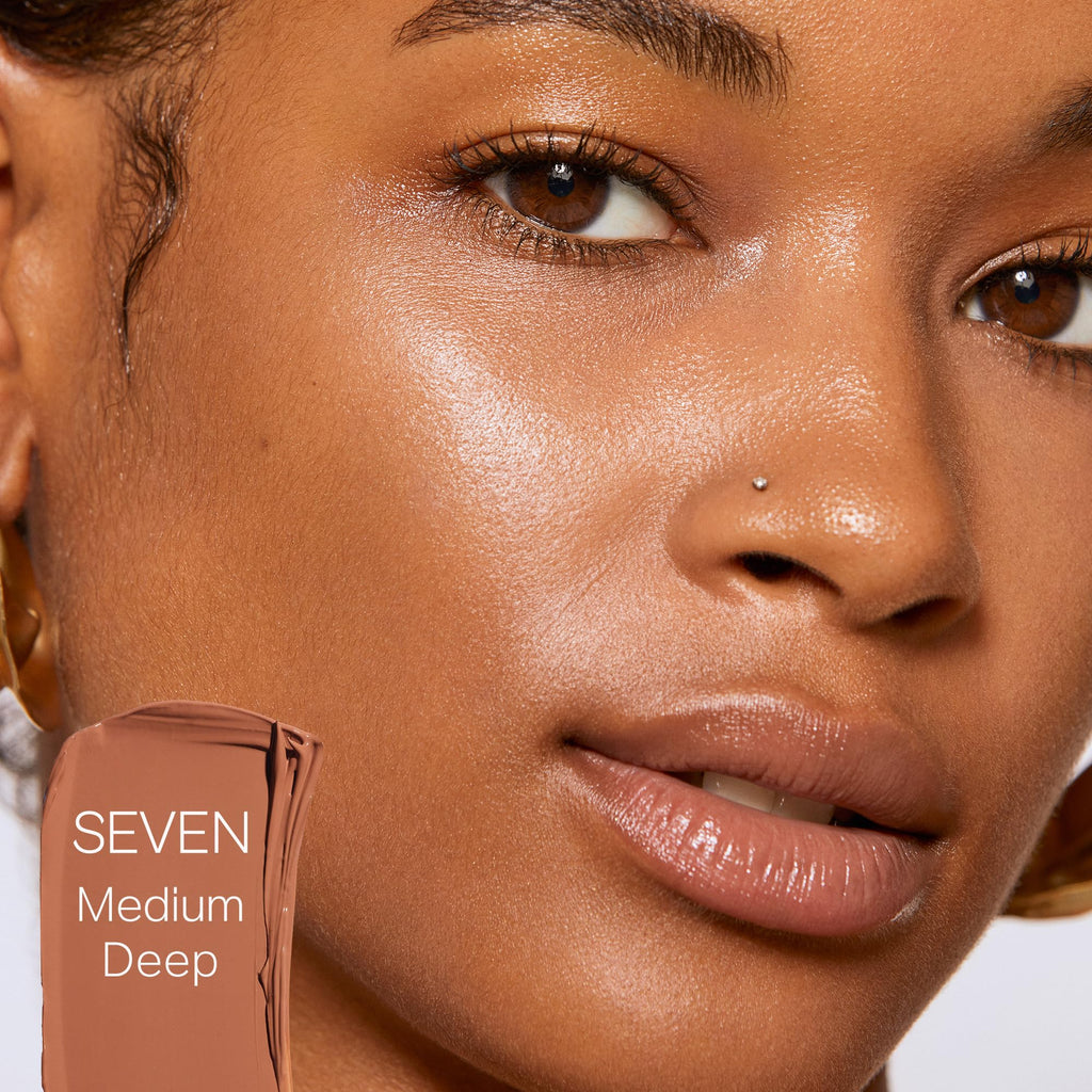 Saie Slip Tint Tinted Moisturizer SPF 35 | Shade Seven – Light Coverage, Hydrating Glow