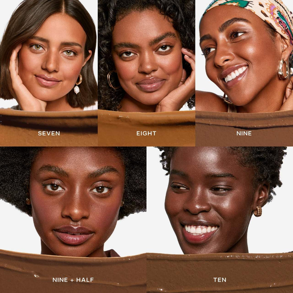 Saie Slip Tint Tinted Moisturizer SPF 35 | Shade Seven – Light Coverage, Hydrating Glow