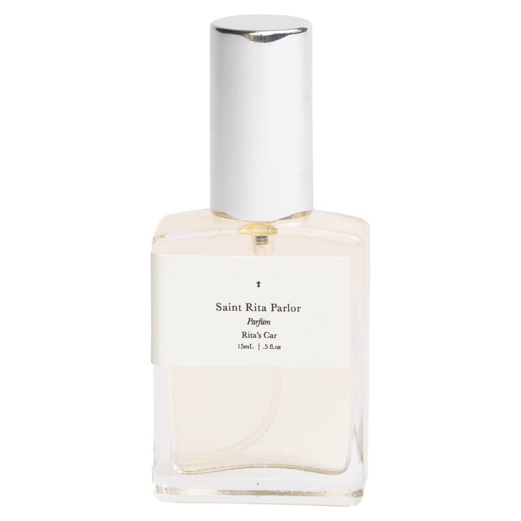 Saint Rita Parlor - Rita's Parfum: Luxury Unisex Fragrance with Vanilla Musk, Leather & Tobacco, Handcrafted in California