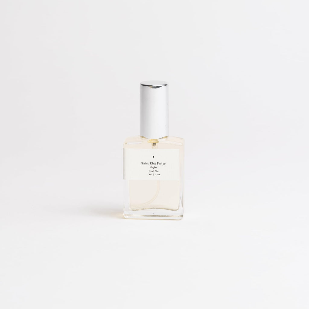 Saint Rita Parlor - Rita's Parfum: Luxury Unisex Fragrance with Vanilla Musk, Leather & Tobacco, Handcrafted in California