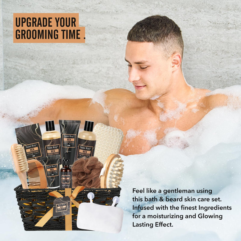 Saint Roy 14-Piece Grooming Gift Set for Men — Father's Day