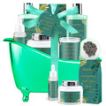 Saint Roy Spa Gift Basket | Luxury 8-Piece At-Home Bath & Body Set