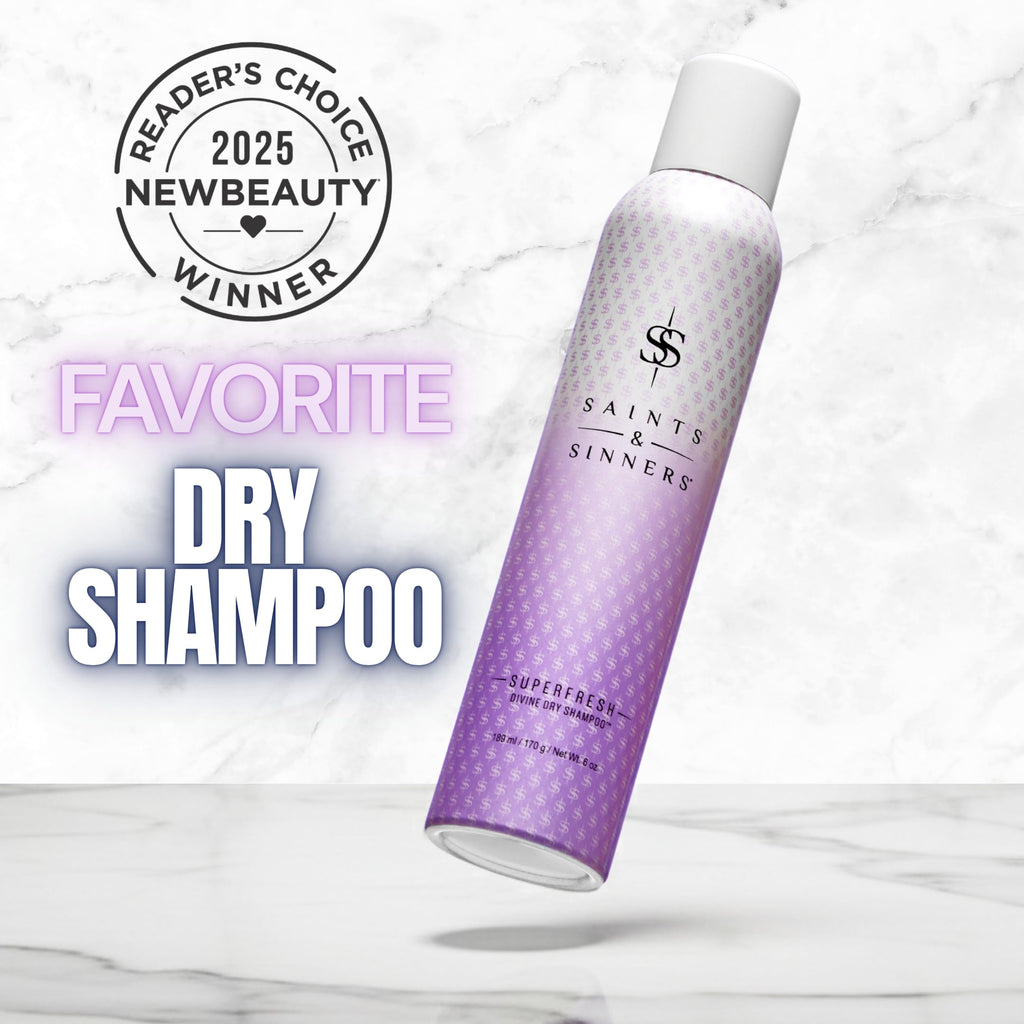 Saints & Sinners Superfresh Divine Dry Shampoo – Instant Refresh for All Hair Types | Vegan & Cruelty-Free