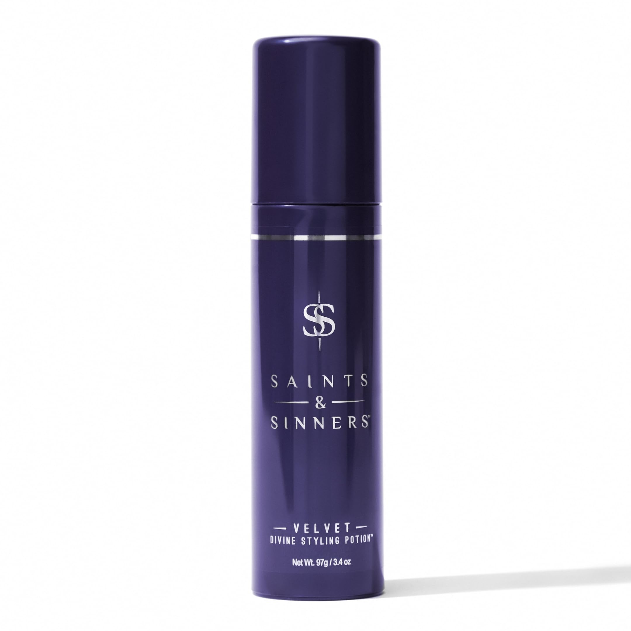 Saints & Sinners Velvet Divine Styling Potion – Award-Winning Thermal Protectant & Anti-Frizz Cream (3.4 oz)
