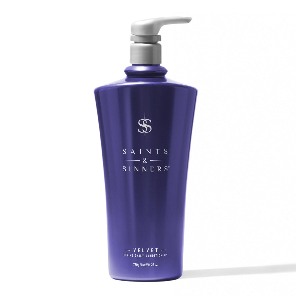 Saints & Sinners Velvet Divine Daily Conditioner - Deep Hydration & Detangling