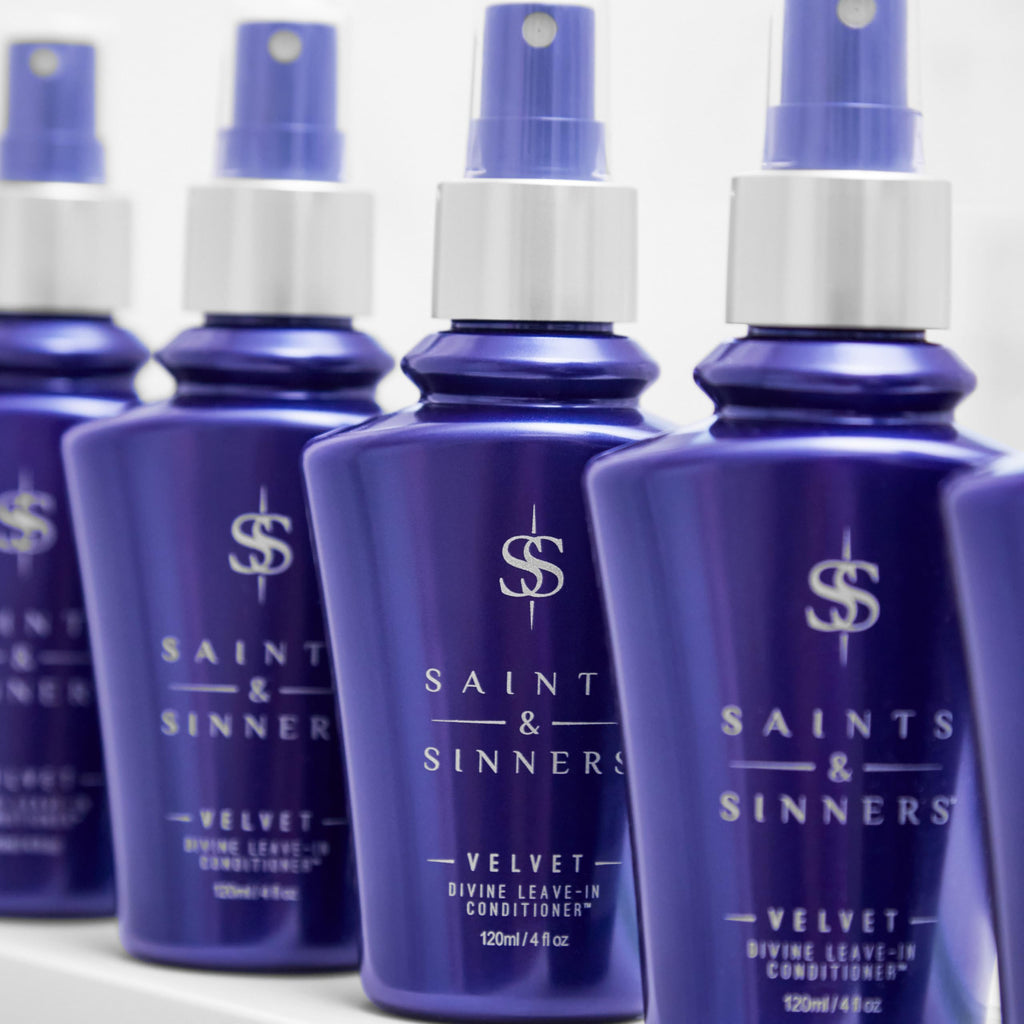 Saints & Sinners Velvet Divine Leave-In Conditioner Spray for All Hair Types