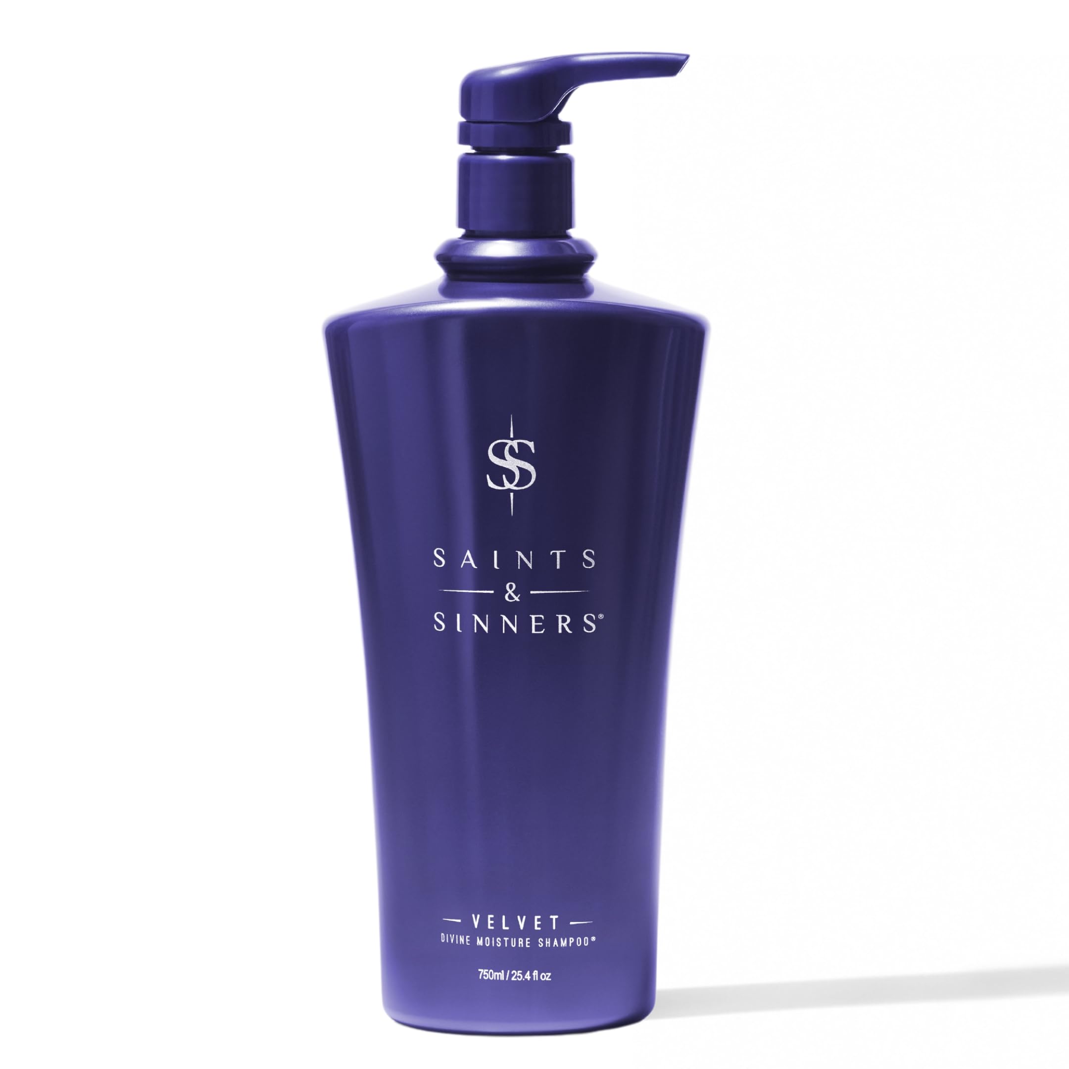 Saints & Sinners Velvet Divine Moisture Shampoo – Sulfate-Free Moisture for Damaged, Color-Treated Hair