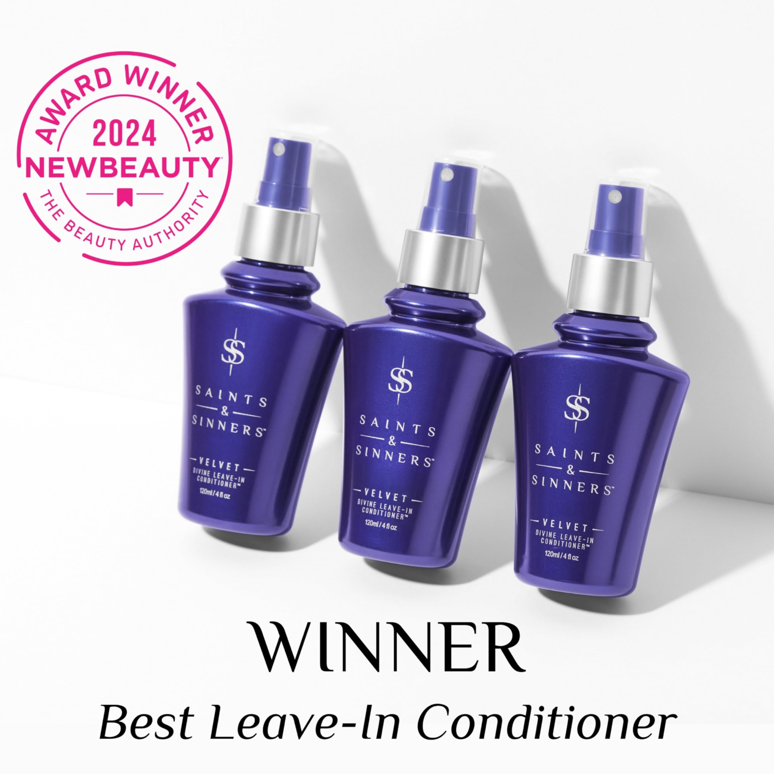 Saints & Sinners Velvet Divine Leave-In Conditioner Spray for All Hair Types