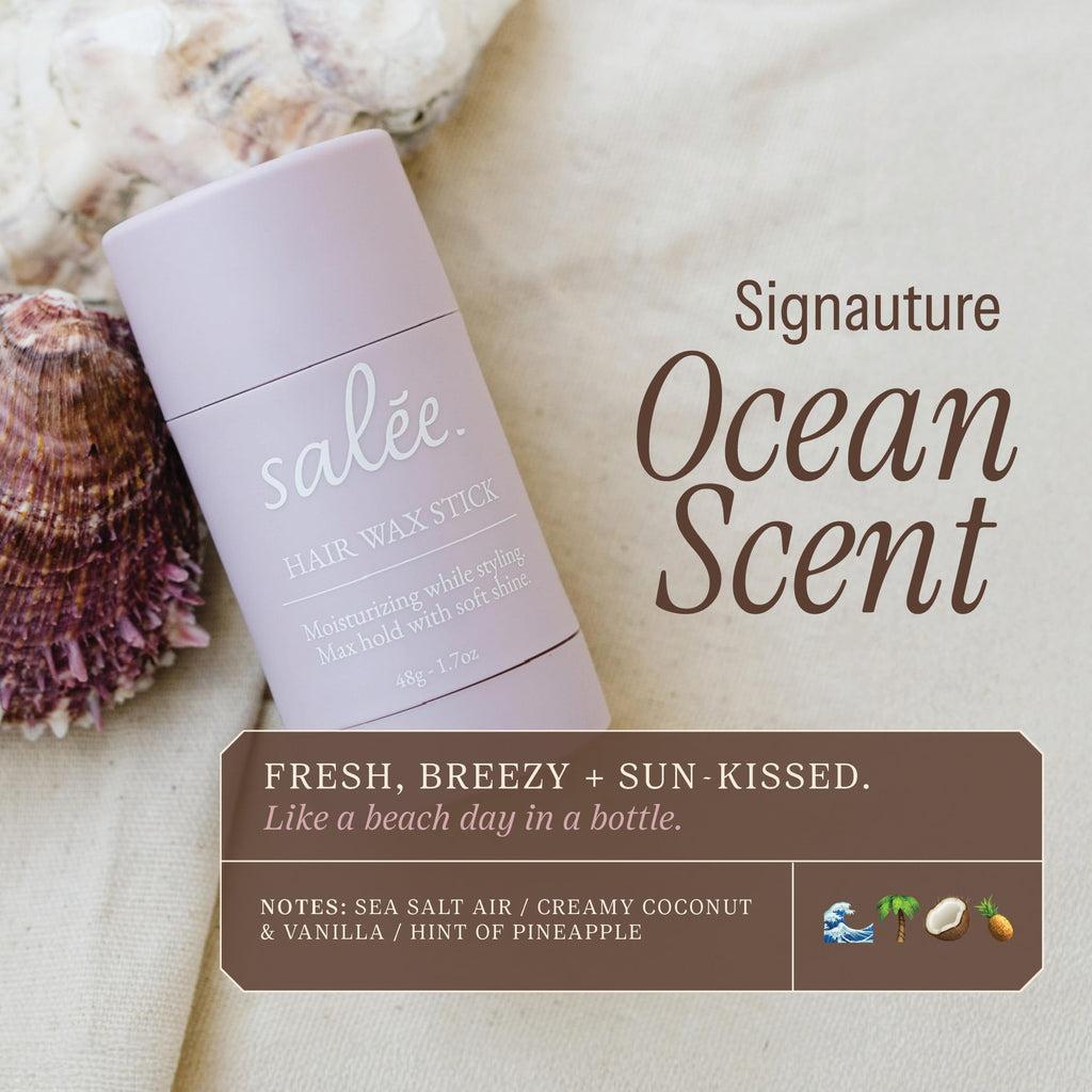 Salée Hair Wax Stick | All-Day Hold for Slick Back Ponytails | Non-Toxic Clean Ingredients