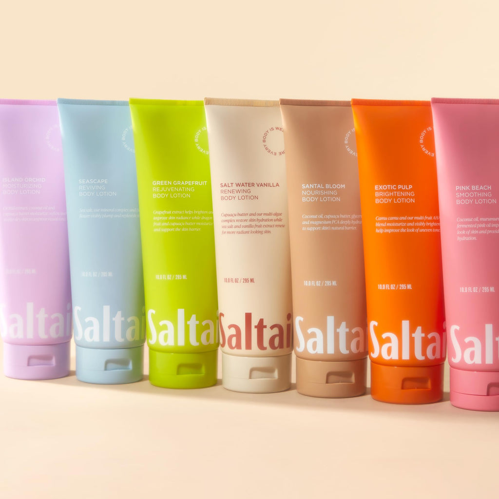 Saltair Body Lotion – 2 Pack, Santal Bloom Hydrating Cream for All Skin Types