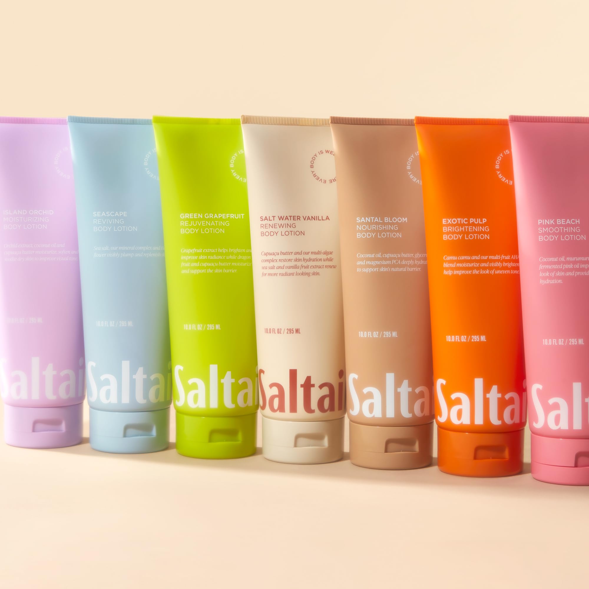 Saltair Body Lotion – 2 Pack, Santal Bloom Hydrating Cream for All Skin Types