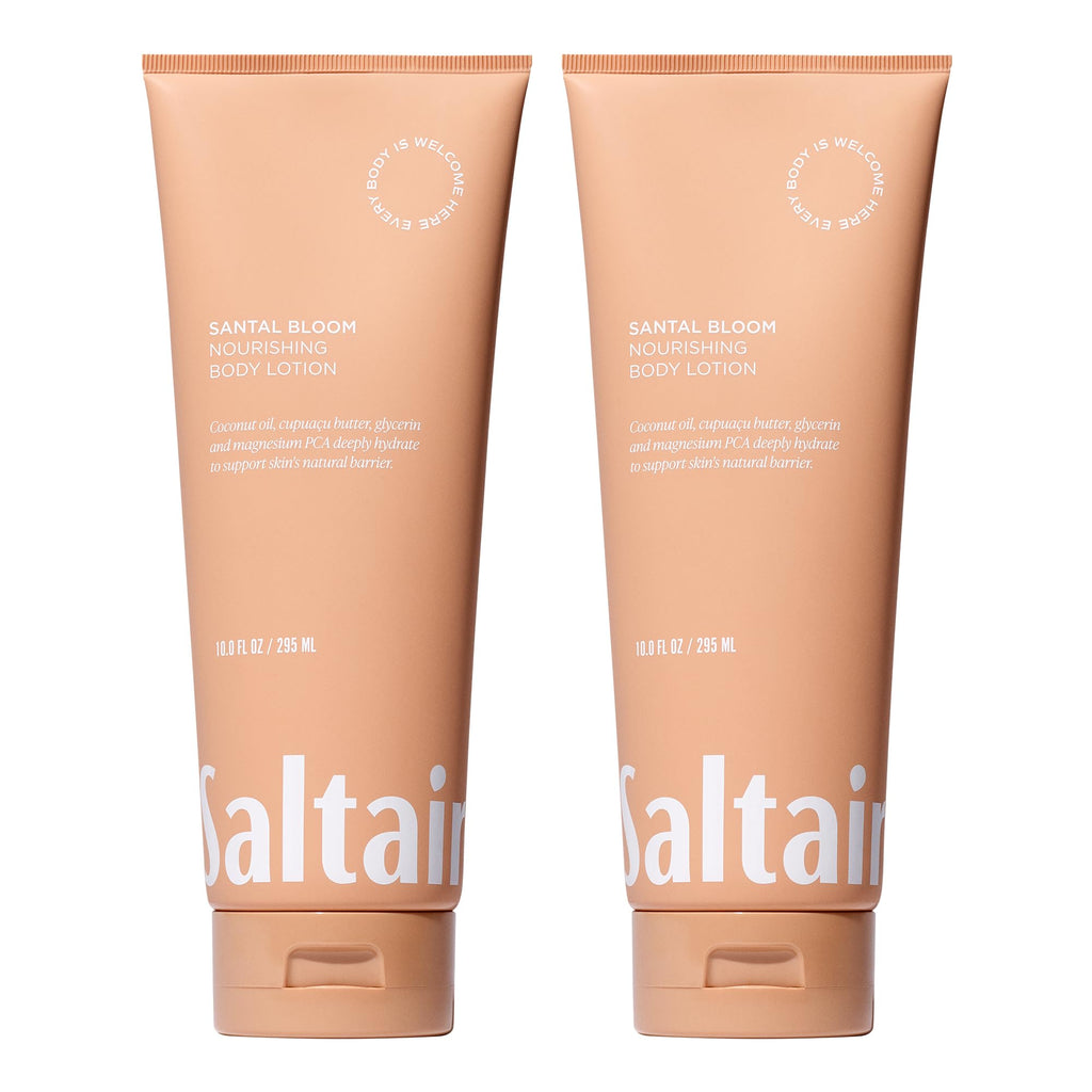 Saltair Body Lotion – 2 Pack, Santal Bloom Hydrating Cream for All Skin Types