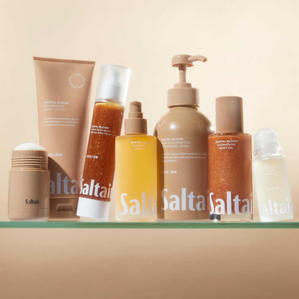 Saltair Body Lotion – 2 Pack, Santal Bloom Hydrating Cream for All Skin Types