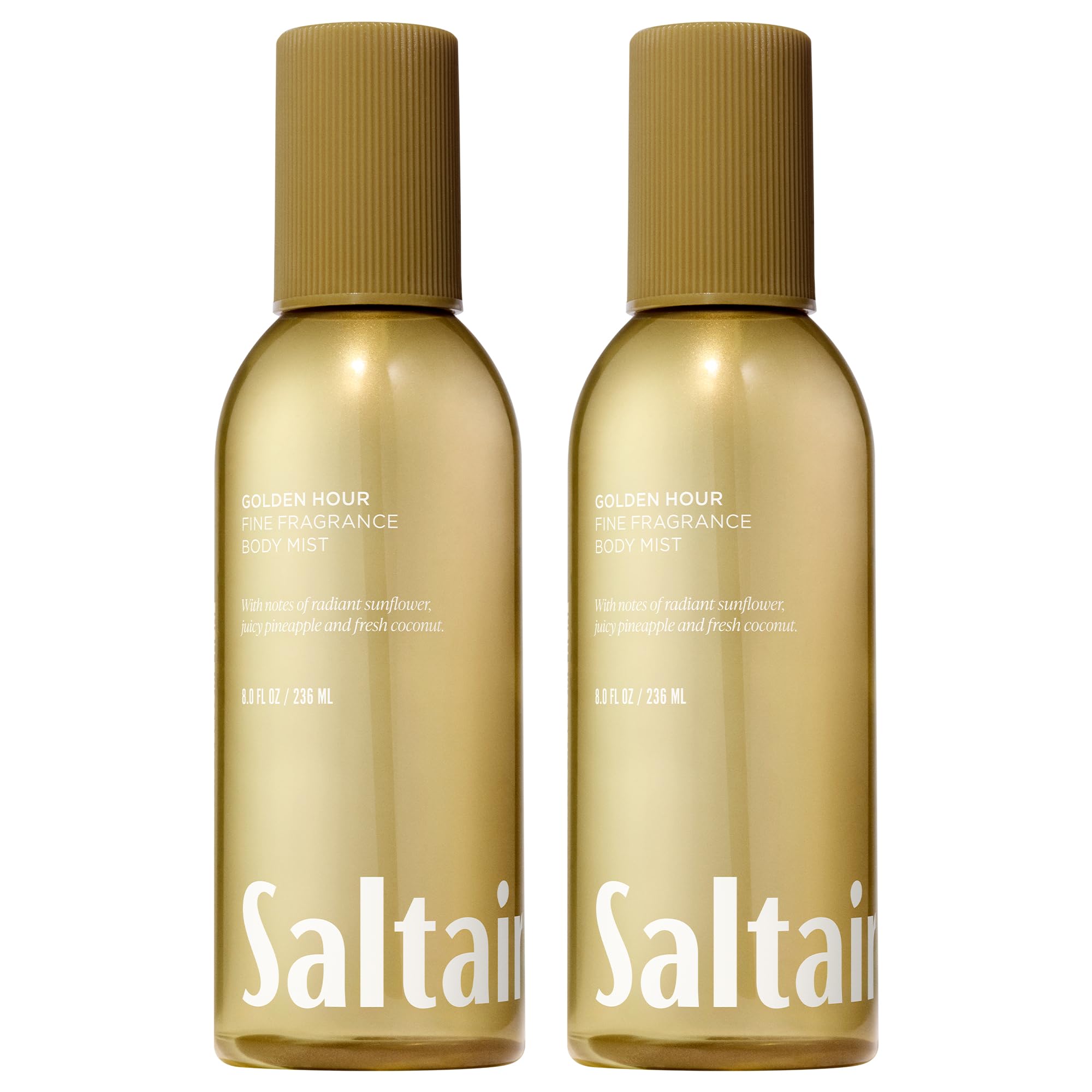 Saltair Body Mist 2 Pack – Golden Hour Fragrance, Lightweight Scent, 2x8oz