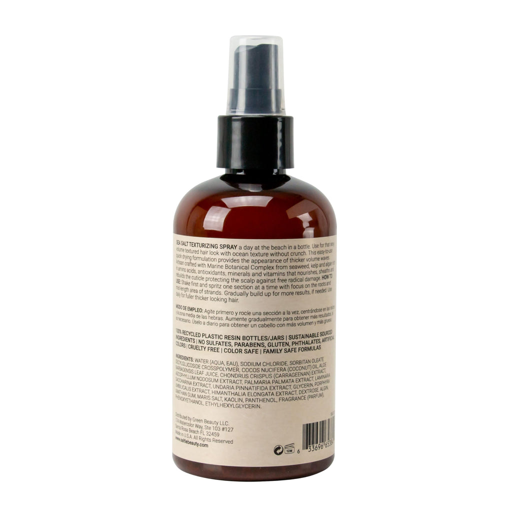 Saltie BY 30A Sea Salt Texturizing Spray – Beachy Volume, UV Protection, All Hair Types (8.5 oz/250 ml)