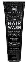 San Francisco Soap Company Man Bar 2-in-1 Hair Wash Midnight Amber – Where Lather Meets Luxury