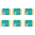 San Francisco Soap Company Goat Milk Soap Bar Pack of 6 – Fresh Coconut & Goat Milk (4 oz x 6) | Moisturizing Soap with Shea Butter for All Skin Types