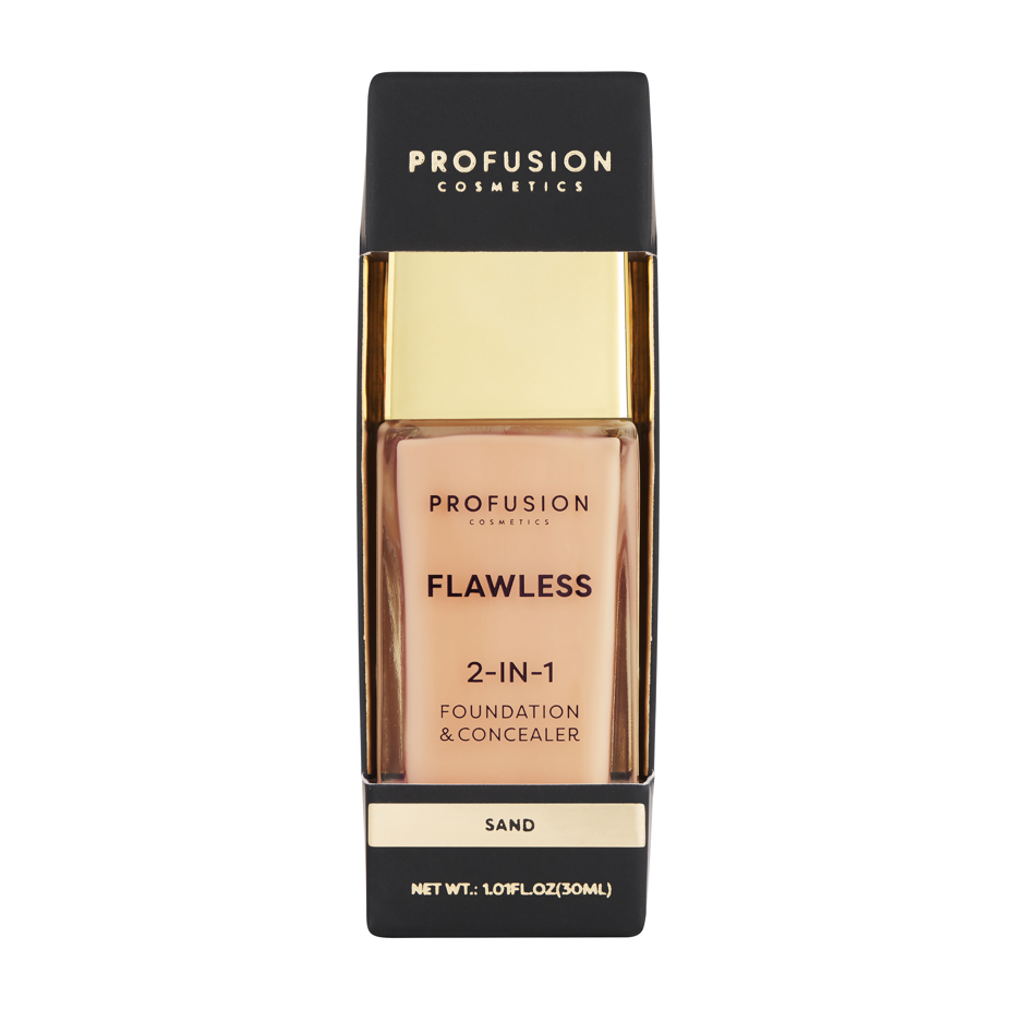 FLAWLESS 2-IN-1 FOUNDATION AND CONCEALER