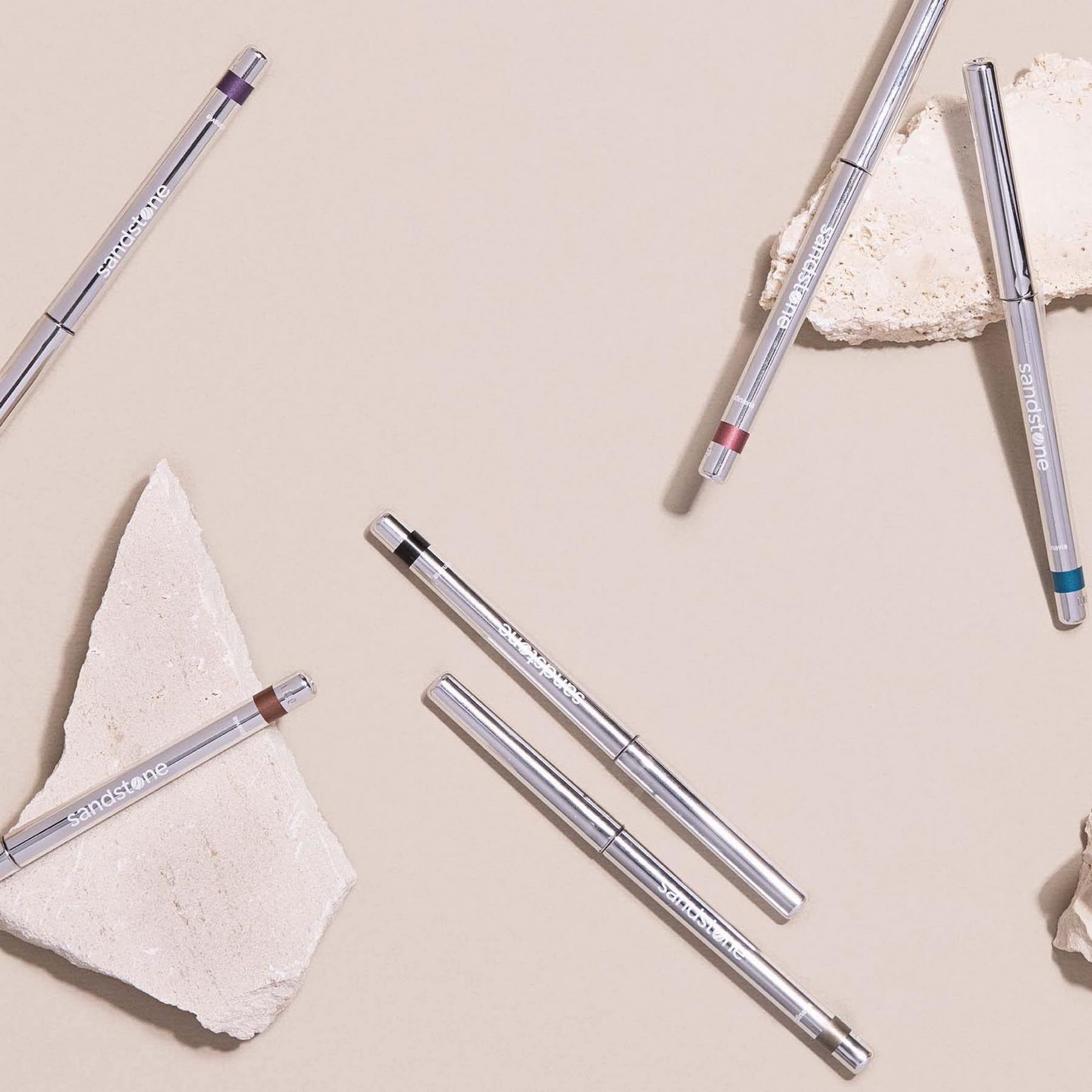 Sandstone Scandinavia Hypoallergenic Waterproof Eyeliner – Fragrance-Free Metallic Purple Space | Vegan & Cruelty-Free