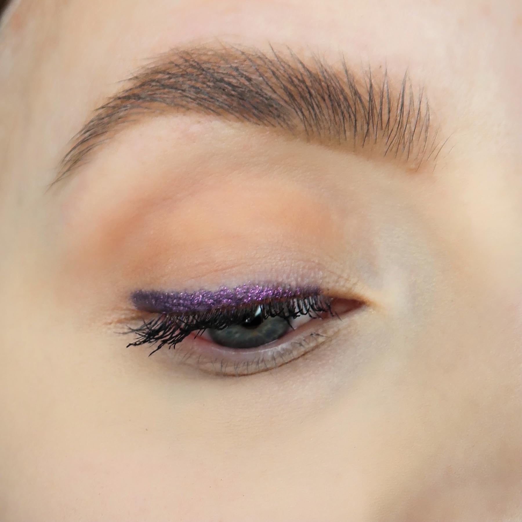 Sandstone Scandinavia Hypoallergenic Waterproof Eyeliner – Fragrance-Free Metallic Purple Space | Vegan & Cruelty-Free