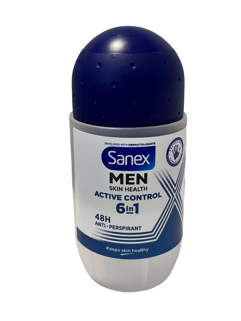 Sanex Men Active Control Roll-On Antiperspirant Deodorant 50ml – Pack of 6