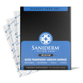 Saniderm Tattoo Aftercare Bandage – 3 Sheets (Medium Pack, 6 x 8 in) | Sterile, Waterproof, Latex-Free