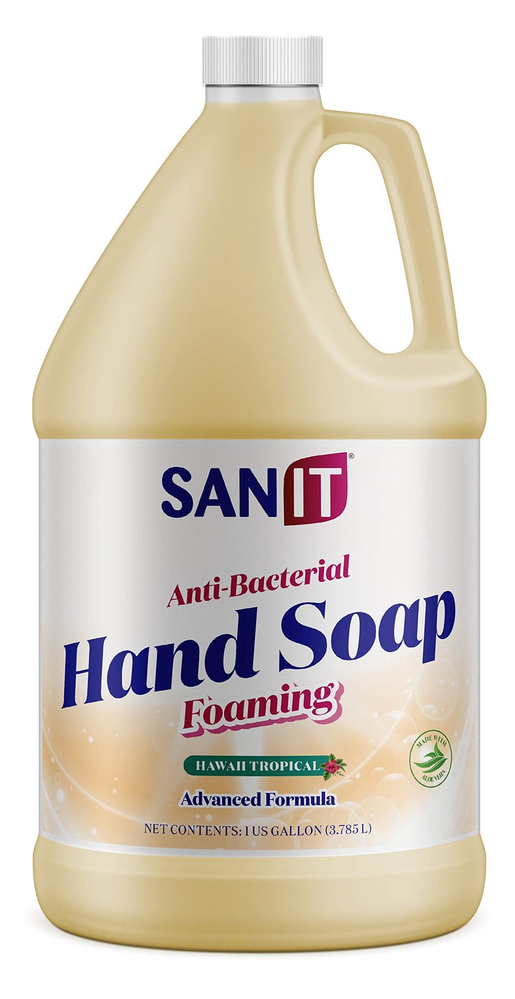 Sanit Antibacterial Foaming Hand Soap Refill – Aloe Vera Moisturizers | Made in USA