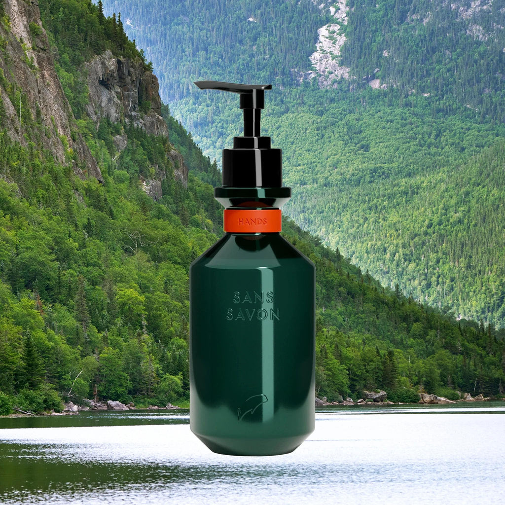 Sans Savon Hand Wash – Deeply Nourishing, Soap-Free Micellar Cleanser with Boreal Forest Scent