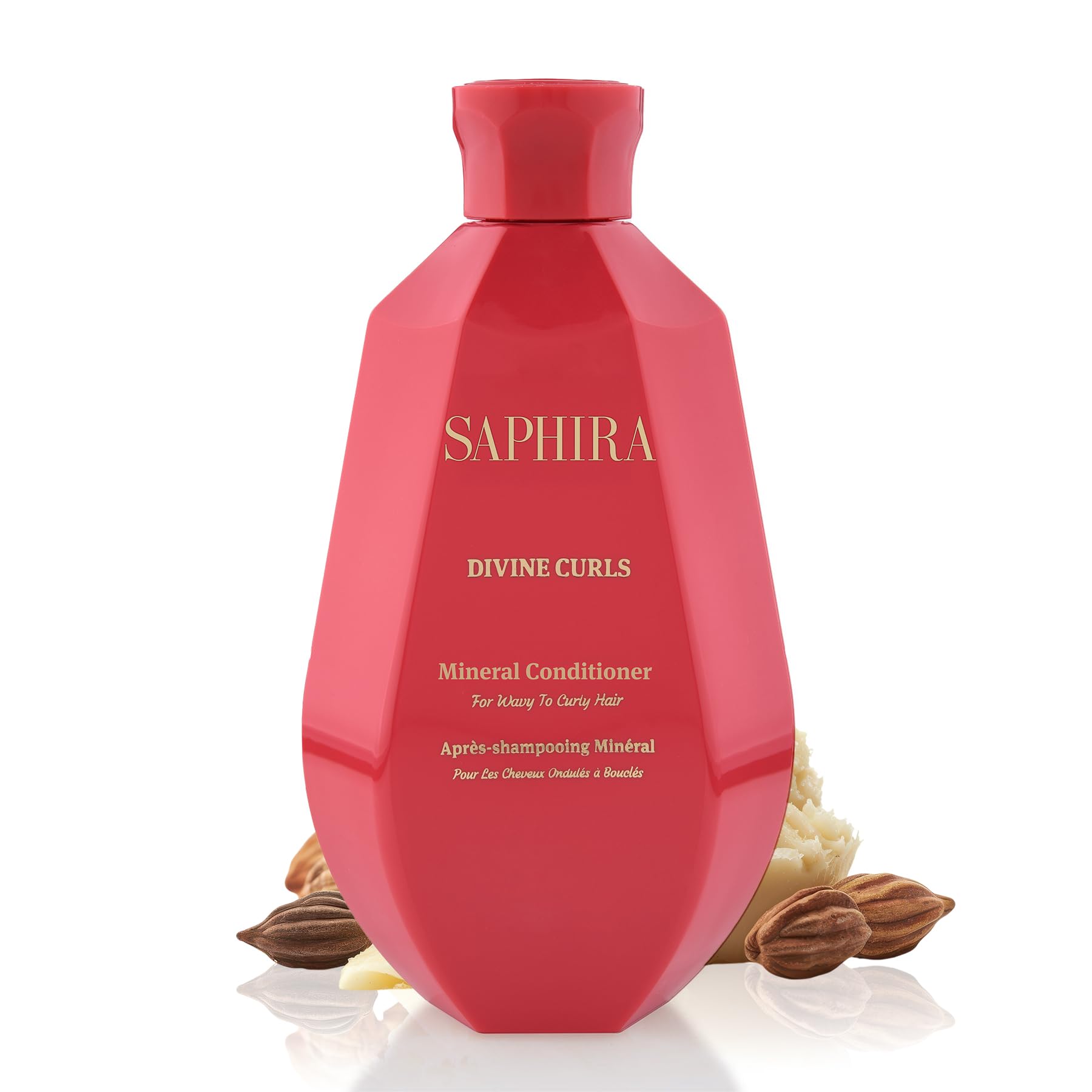 Divine Curls Conditioner by Saphira – 8.5oz / 250ml for Hydrated, Defined Curls